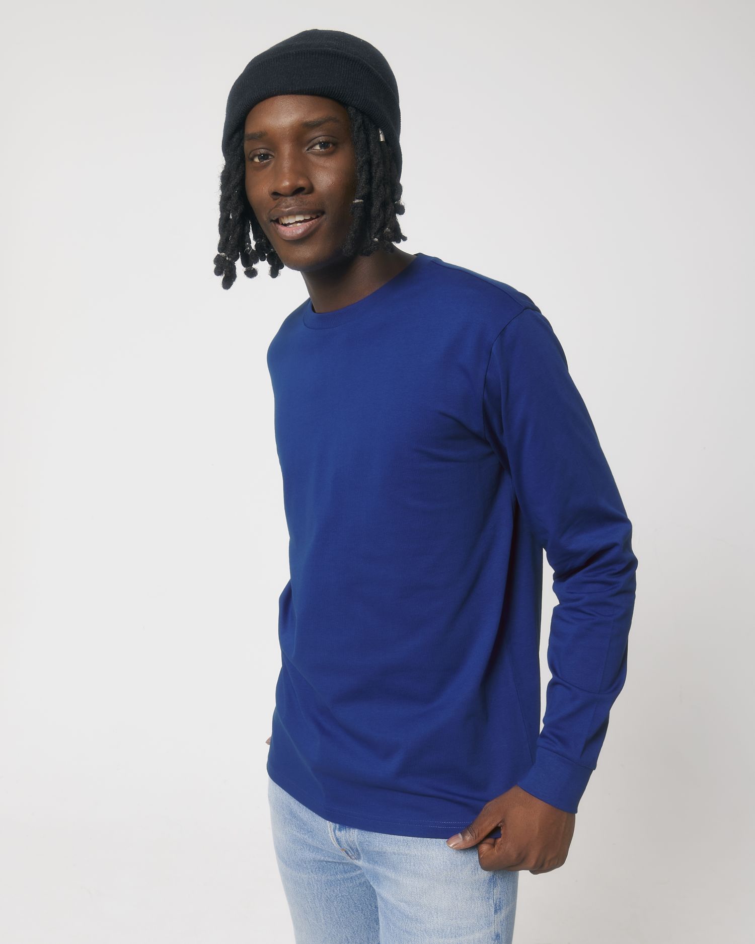 T-Shirt Stanley Shifts Dry in Farbe Worker Blue