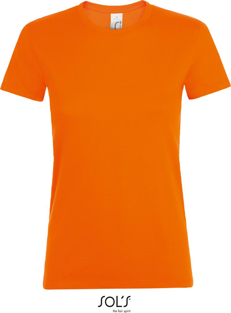 T-Shirt Regent Women Damen Rundhals T-Shirt in Farbe orange