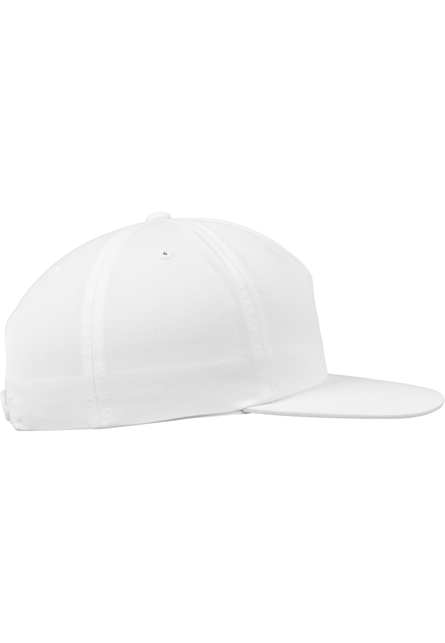 Snapback Unstructured 5-Panel Snapback in Farbe white