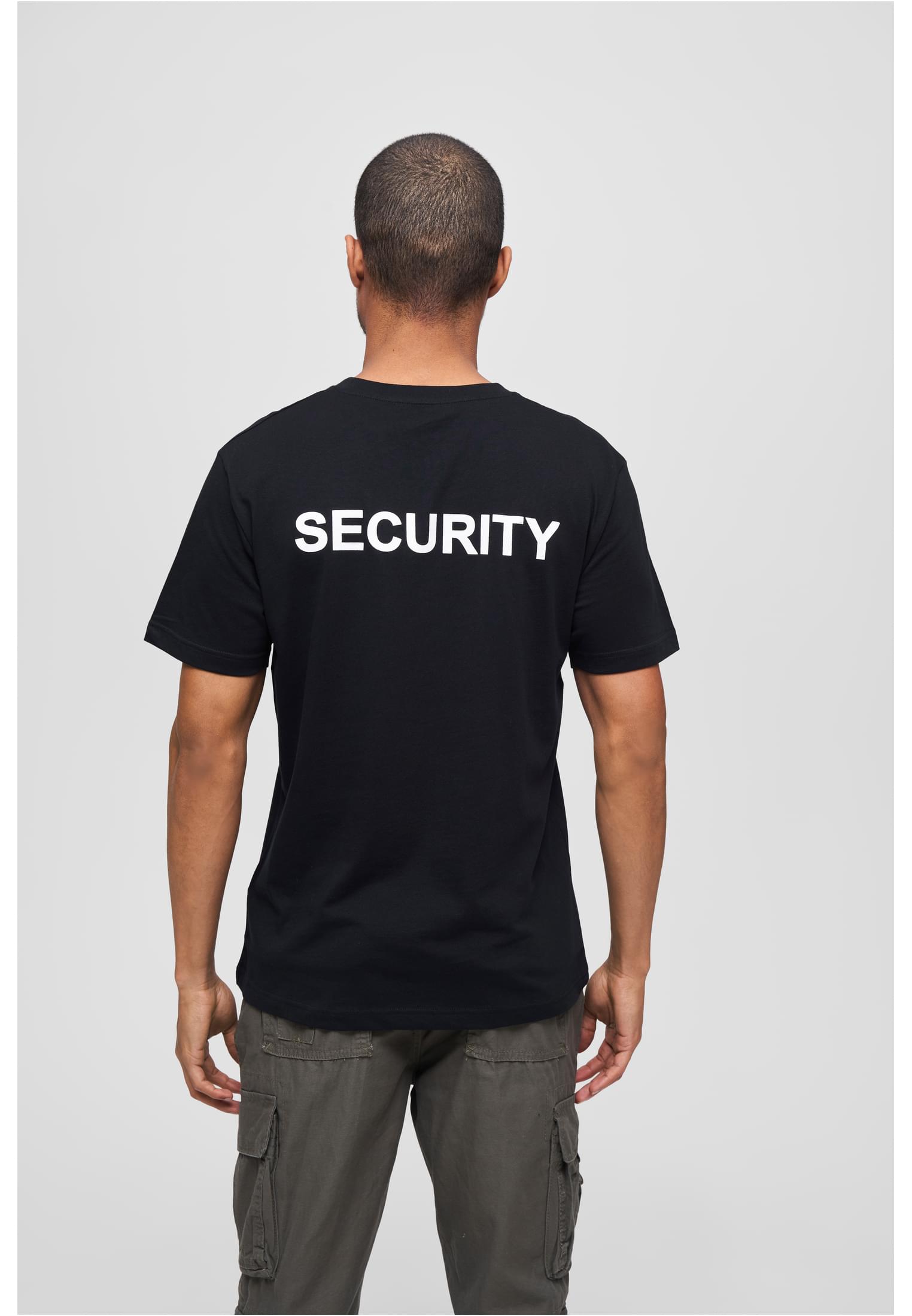T-Shirts Security T-Shirt in Farbe black