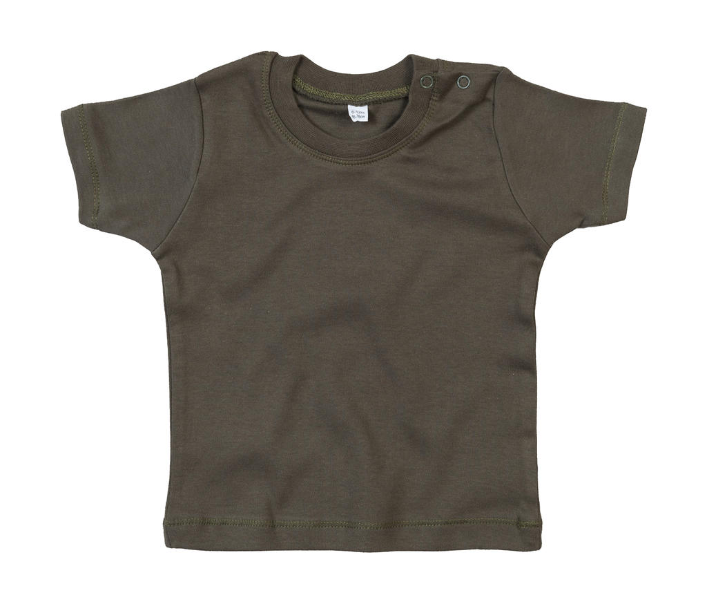  Baby T-Shirt in Farbe Light Olive Organic