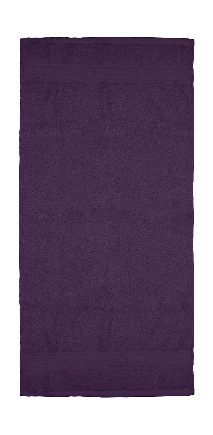  Rhine Hand Towel 50x100 cm in Farbe Aubergine