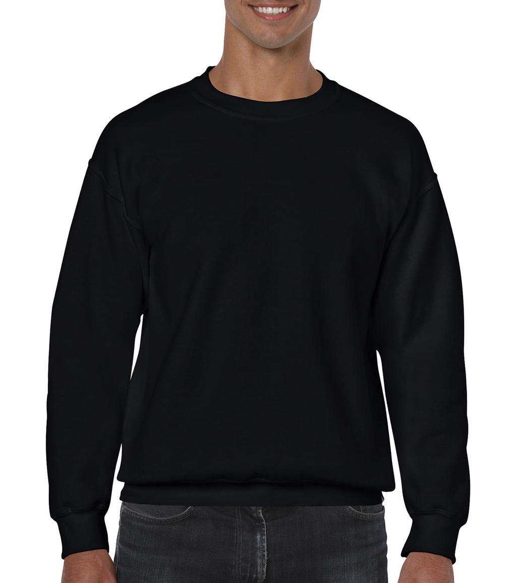  Heavy Blend Adult Crewneck Sweat in Farbe Black