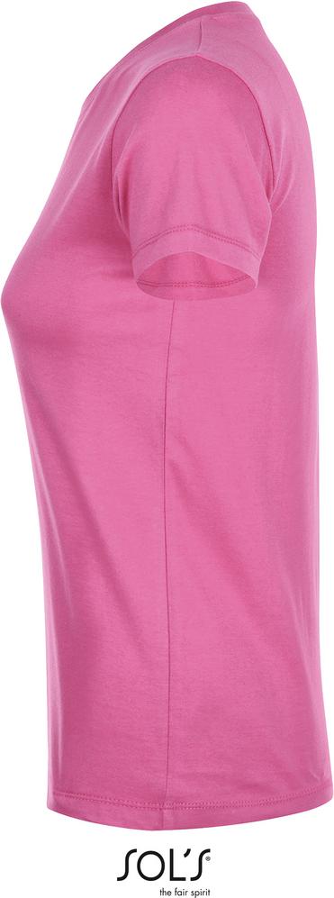 T-Shirt Regent Women Damen Rundhals T-Shirt in Farbe orchid pink