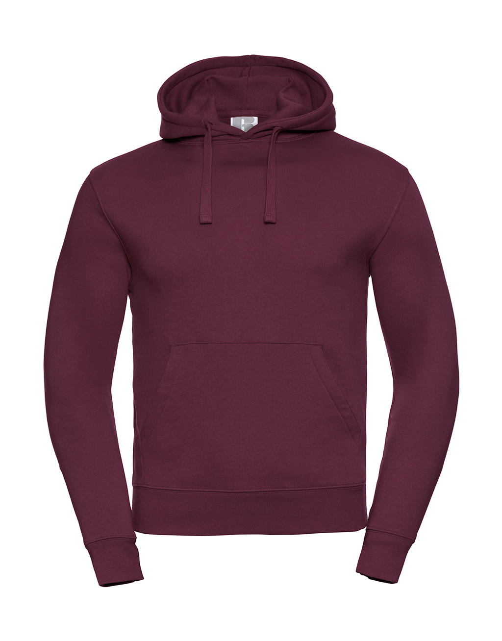  Mens Authentic Hooded Sweat in Farbe Burgundy