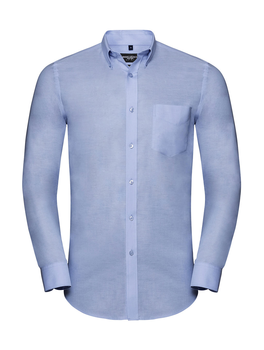  Mens LS Tailored Button-Down Oxford Shirt in Farbe Oxford Blue