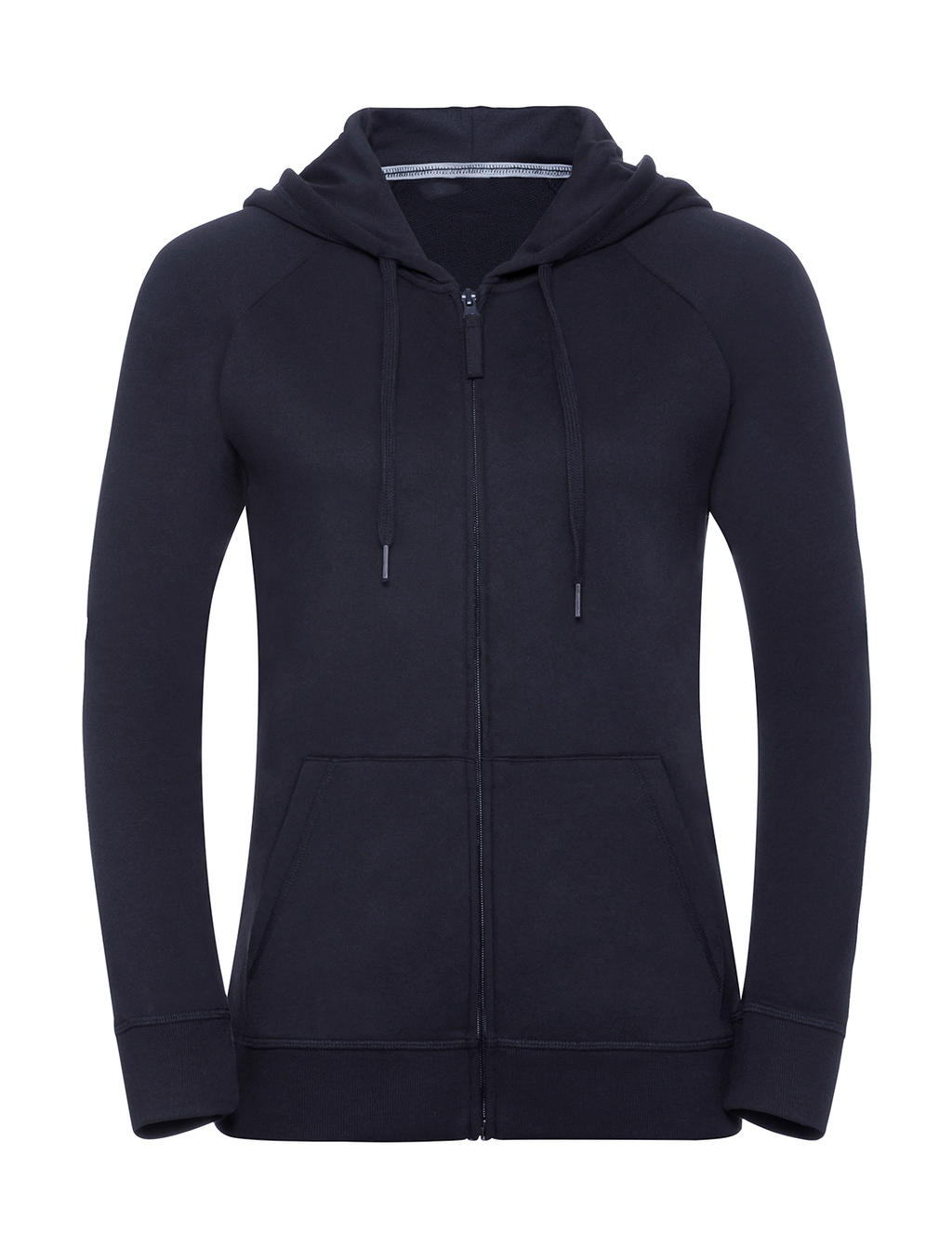  Ladies HD Zipped Hood Sweat in Farbe French Navy