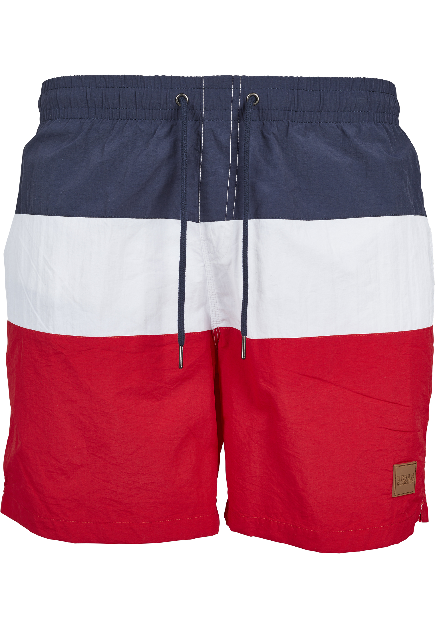 Bademode Color Block Swimshorts in Farbe firered/navy/white