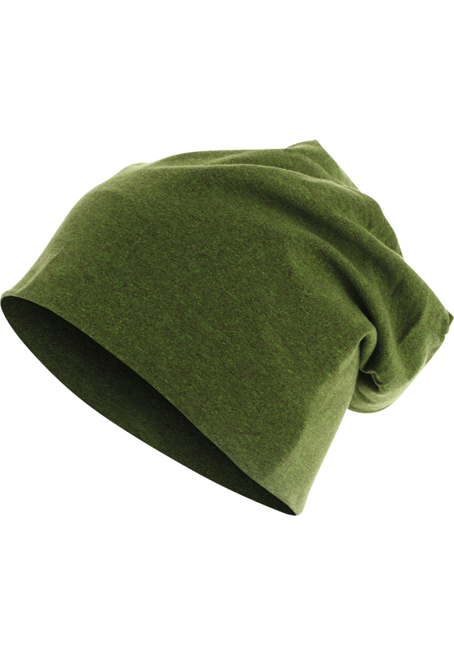 Caps & Beanies Heather Jersey Beanie in Farbe limegreen