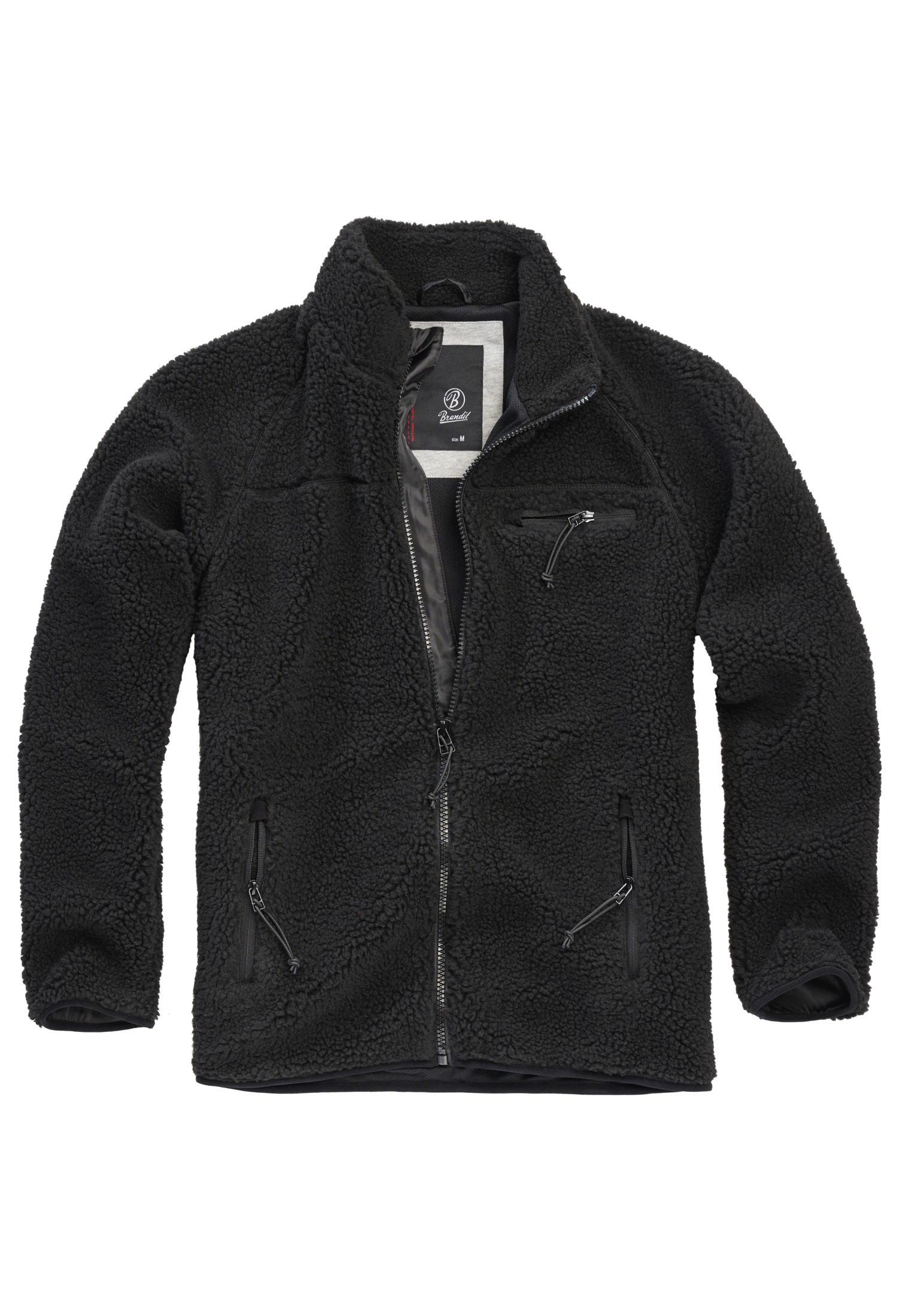 Jacken Teddyfleece Jacket in Farbe black