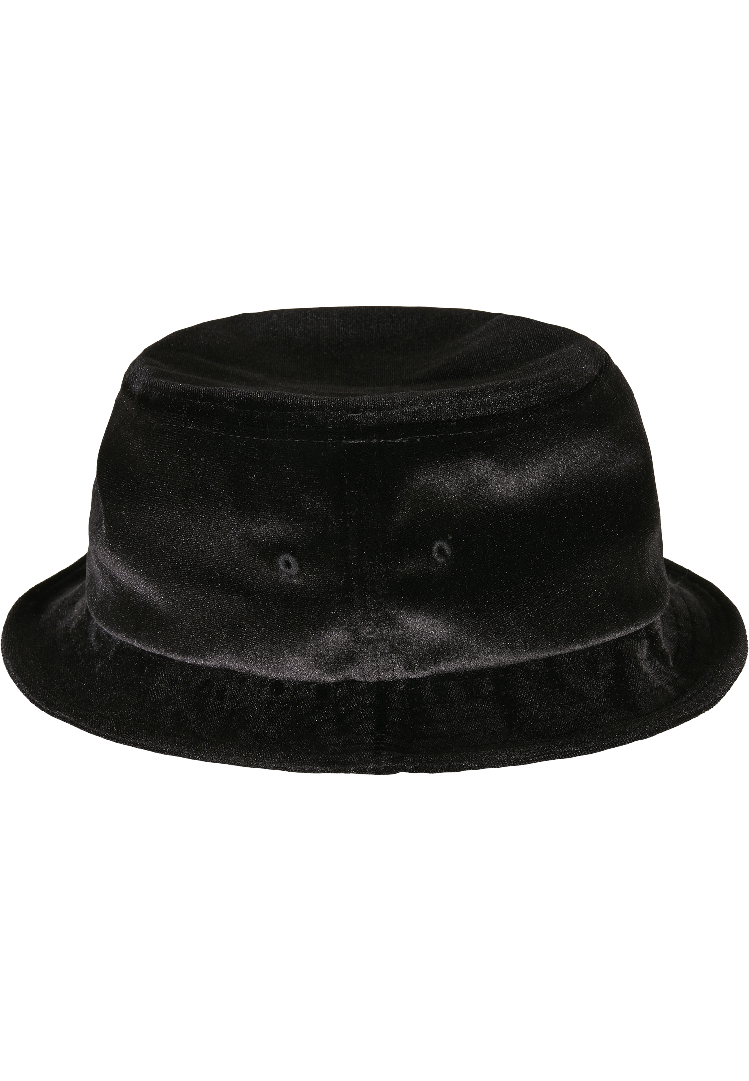 Neue Kollektion Velvet Bucket Hat in Farbe black