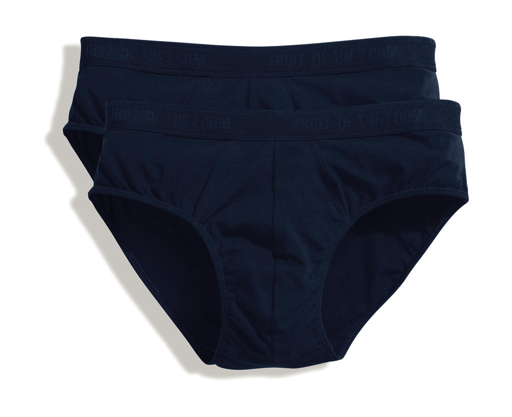  Classic Sport Brief 2 Pack in Farbe Deep Navy
