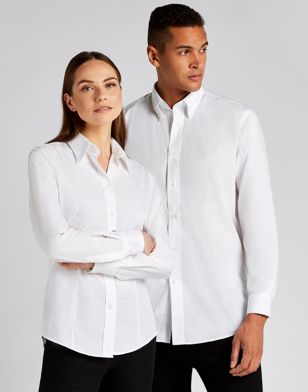  Classic Fit Workforce Shirt in Farbe White