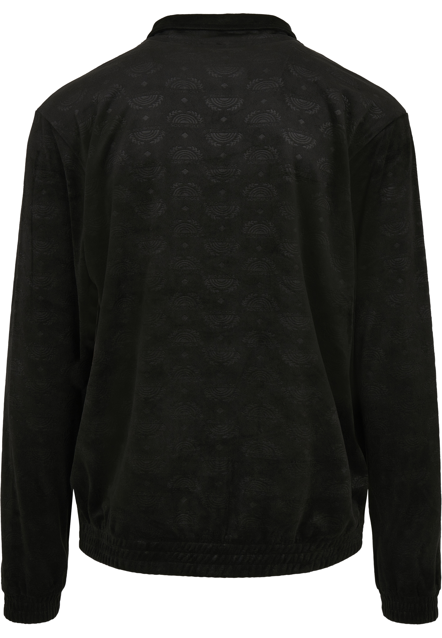 Saisonware Southpole AOP Velour Jacket in Farbe black