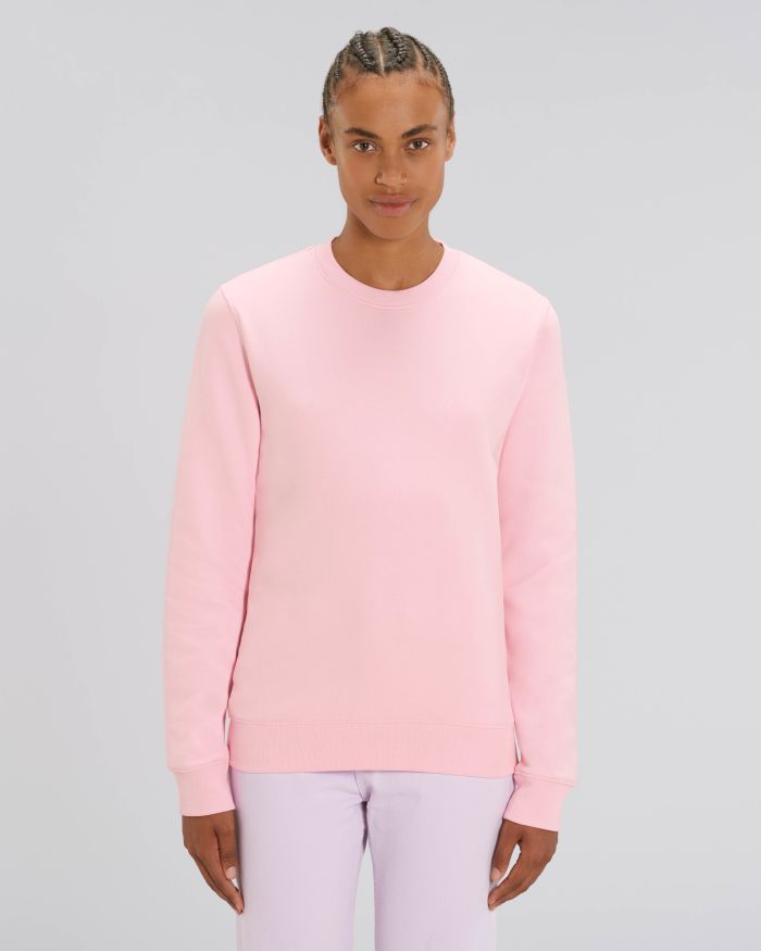 Crew neck sweatshirts Changer in Farbe Cotton Pink