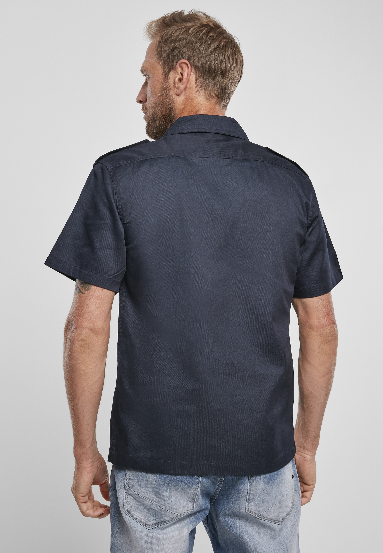 Hemden Short Sleeves US Shirt in Farbe navy