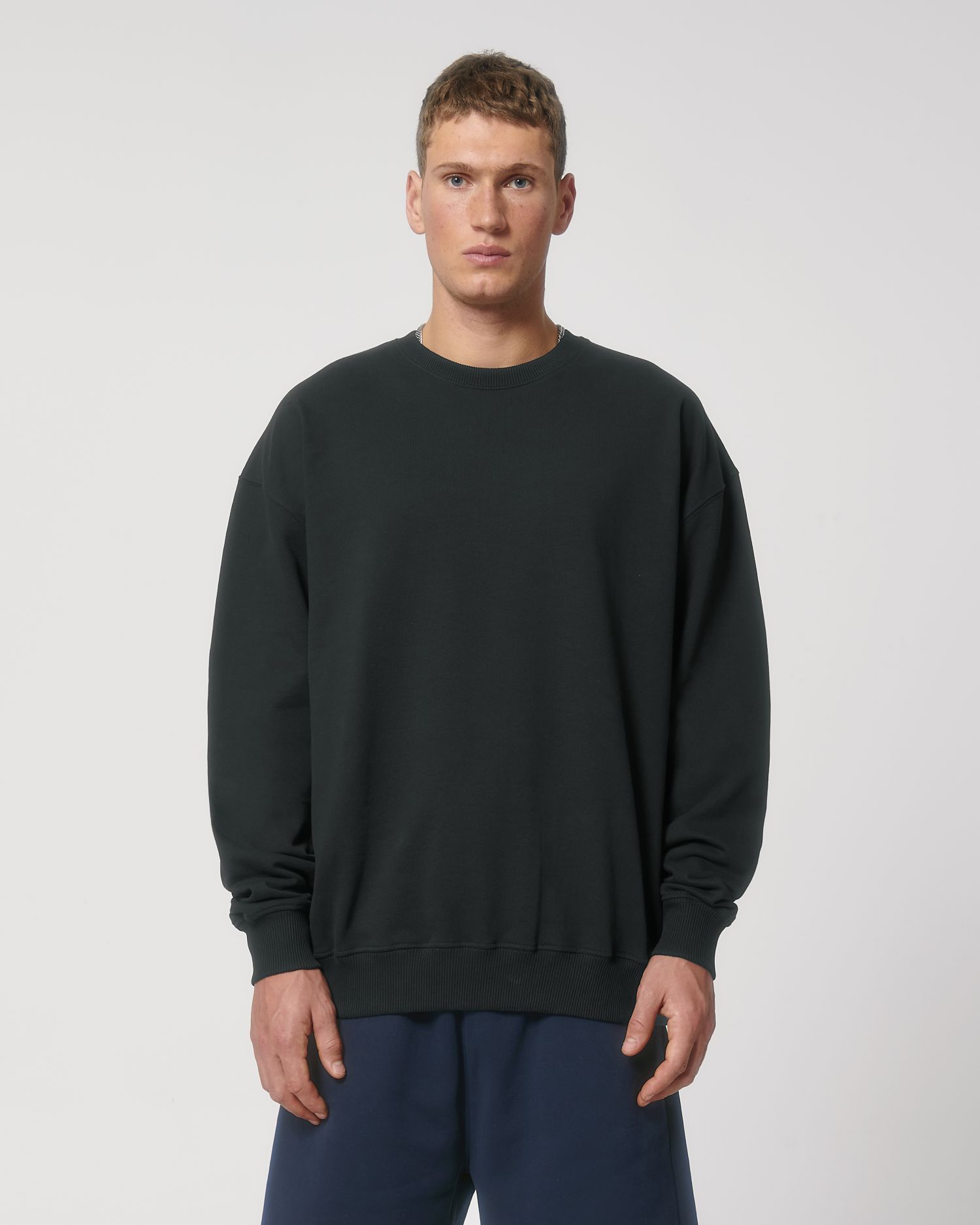 Crew neck sweatshirts Ledger Dry in Farbe Black
