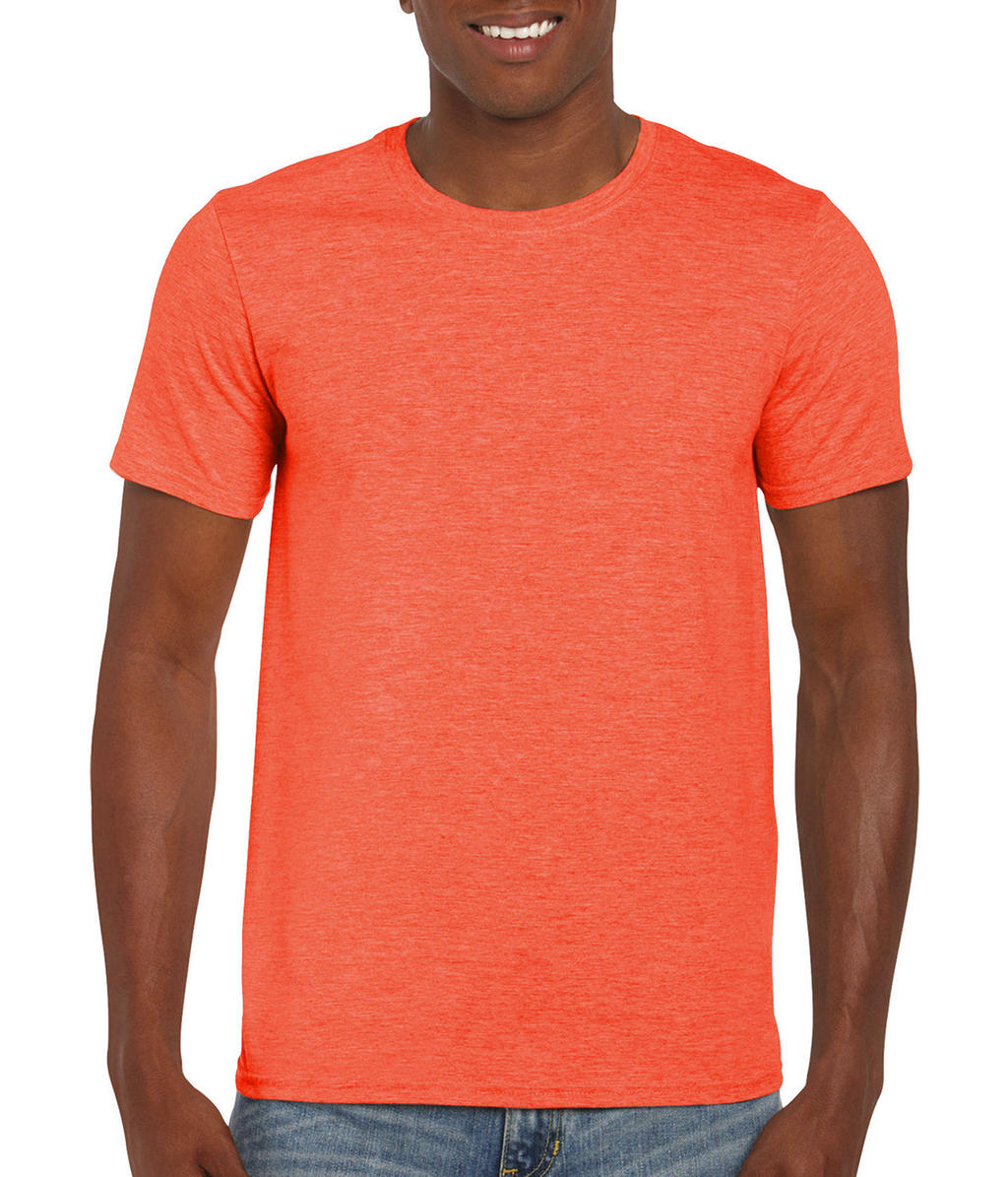  Softstyle? Ring Spun T-Shirt in Farbe Heather Orange
