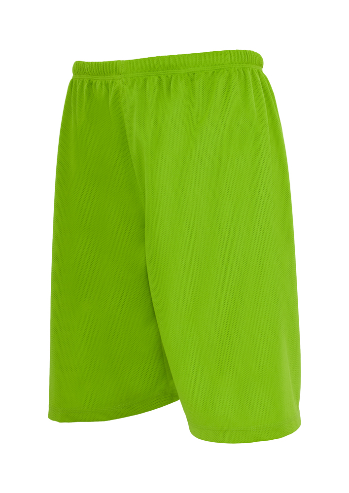Kurze Hosen Bball Mesh Shorts in Farbe limegreen