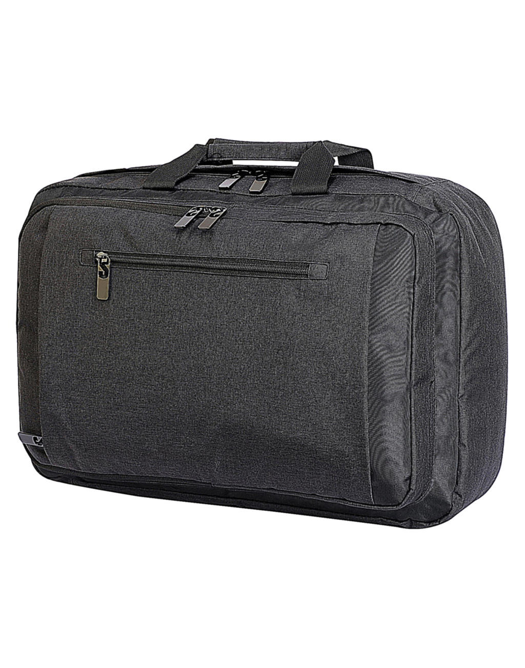  Bordeaux Hybrid Laptop Briefcase in Farbe Charcoal Melange/Black