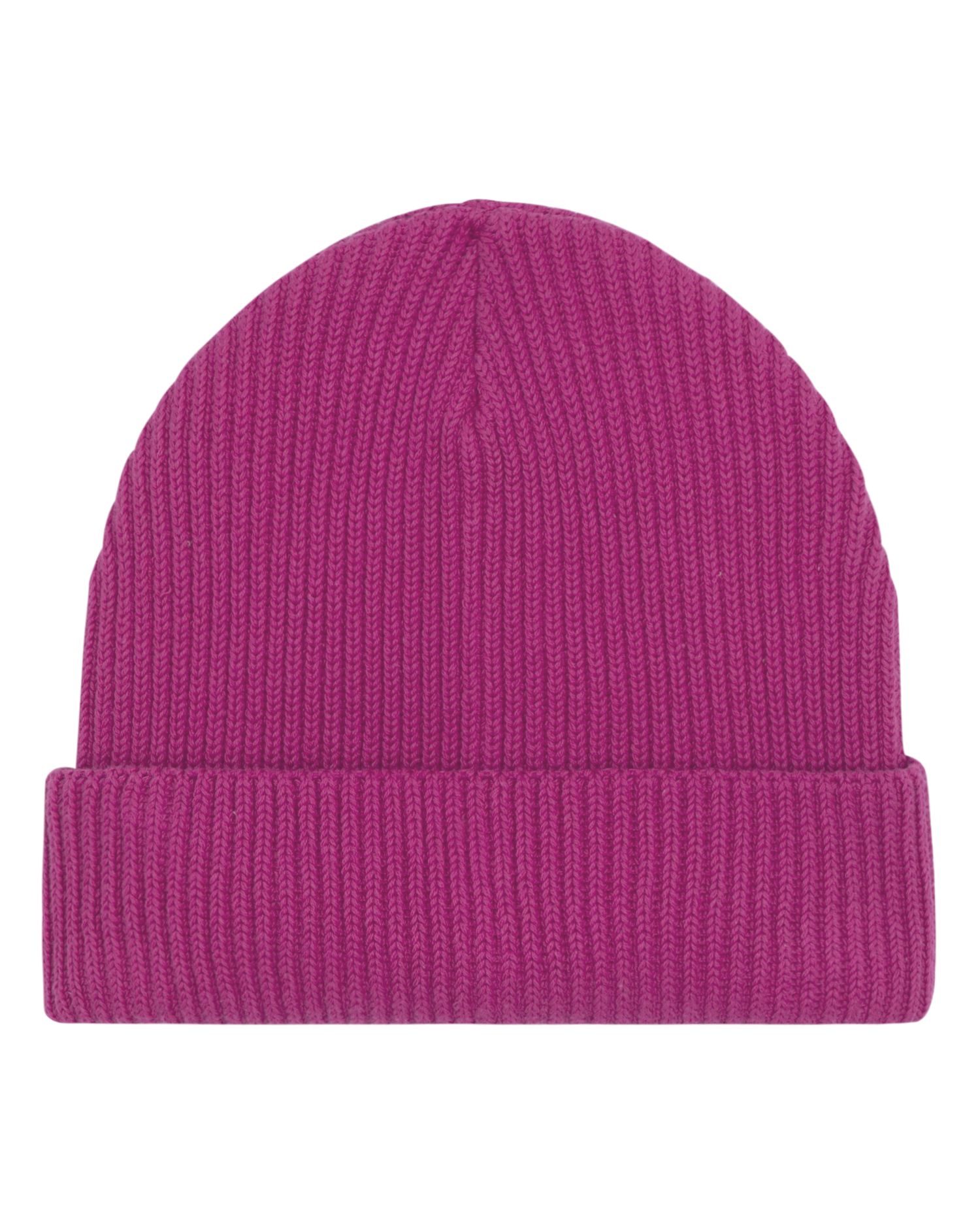  Fisherman Beanie in Farbe Orchid Flower