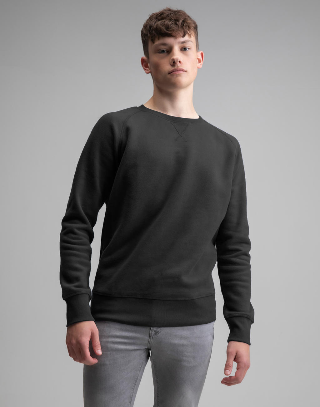  Mens Superstar Sweatshirt in Farbe Black