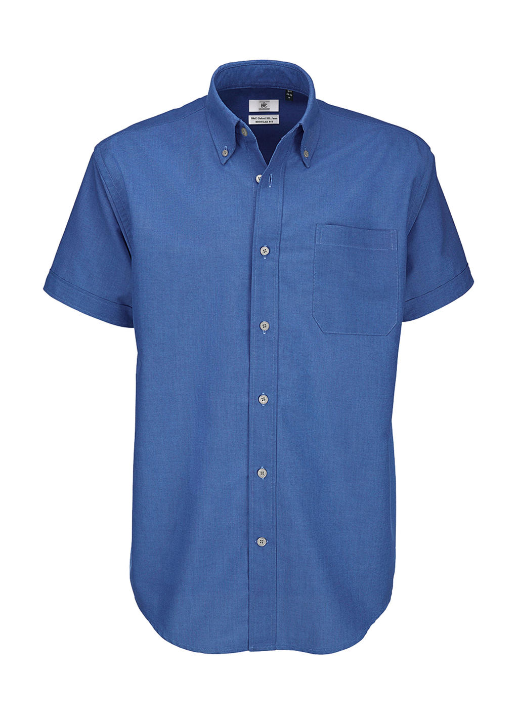  Oxford SSL/men Shirt in Farbe Blue Chip