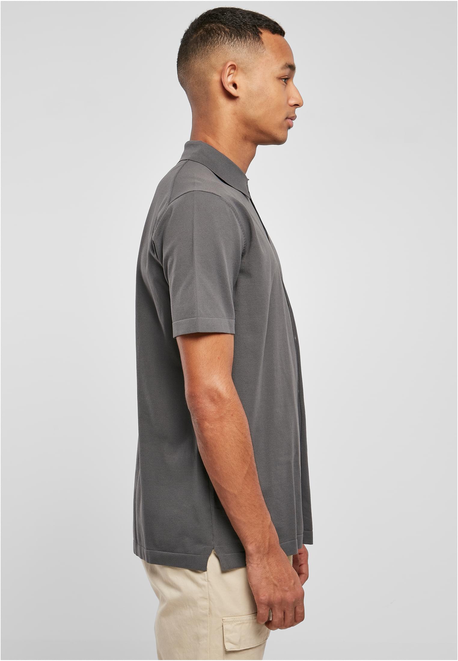 Hemden Knitted Shirt in Farbe darkshadow