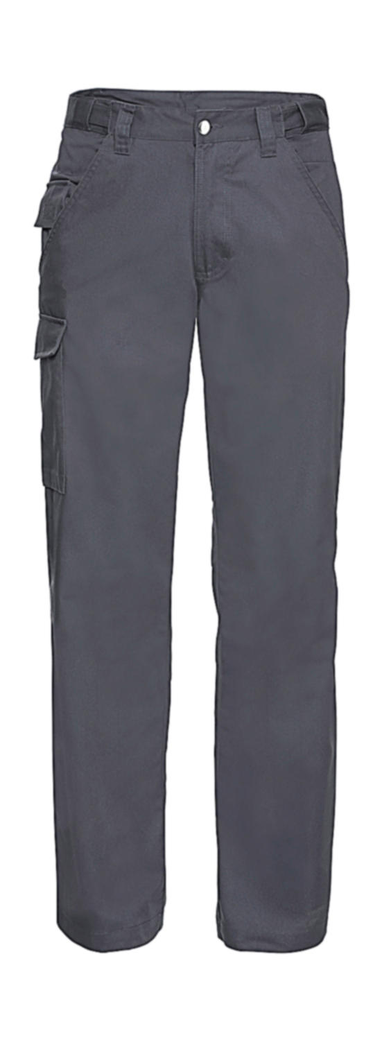  Twill Workwear Trousers length 34 in Farbe Convoy Grey