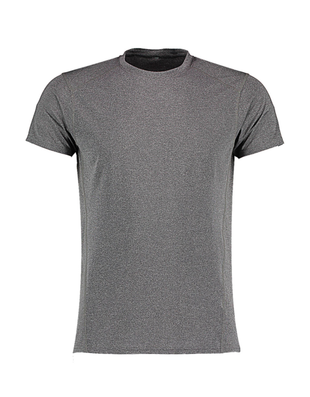  Fashion Fit Compact Stretch T in Farbe Grey Melange