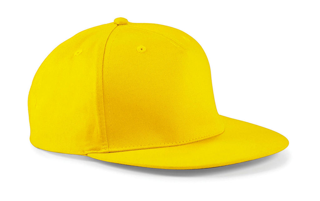  5 Panel Snapback Rapper Cap in Farbe Yellow