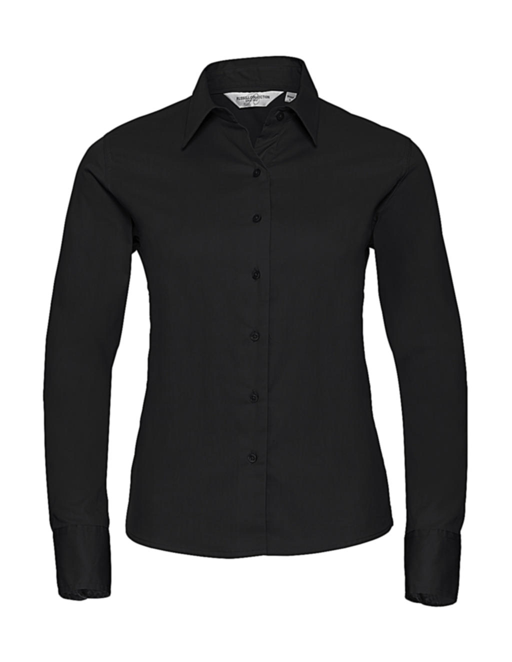  Ladies Classic Twill Shirt LS  in Farbe Black