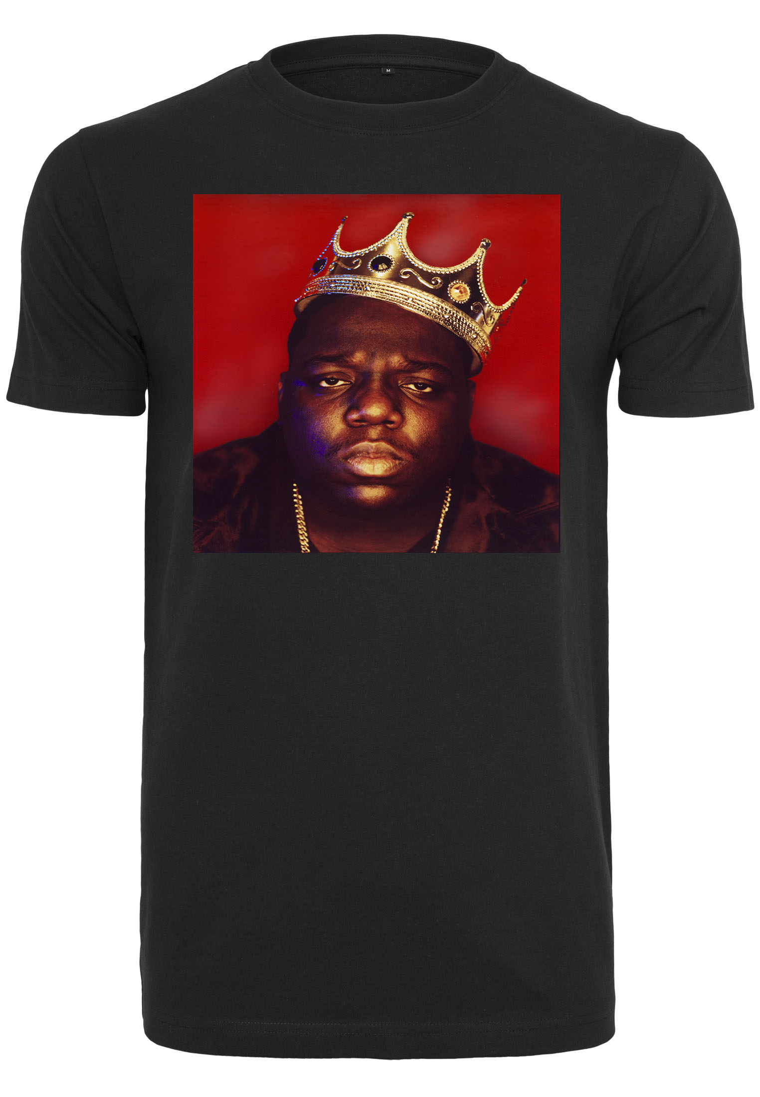 T-Shirts Notorious Big Crown Tee in Farbe black