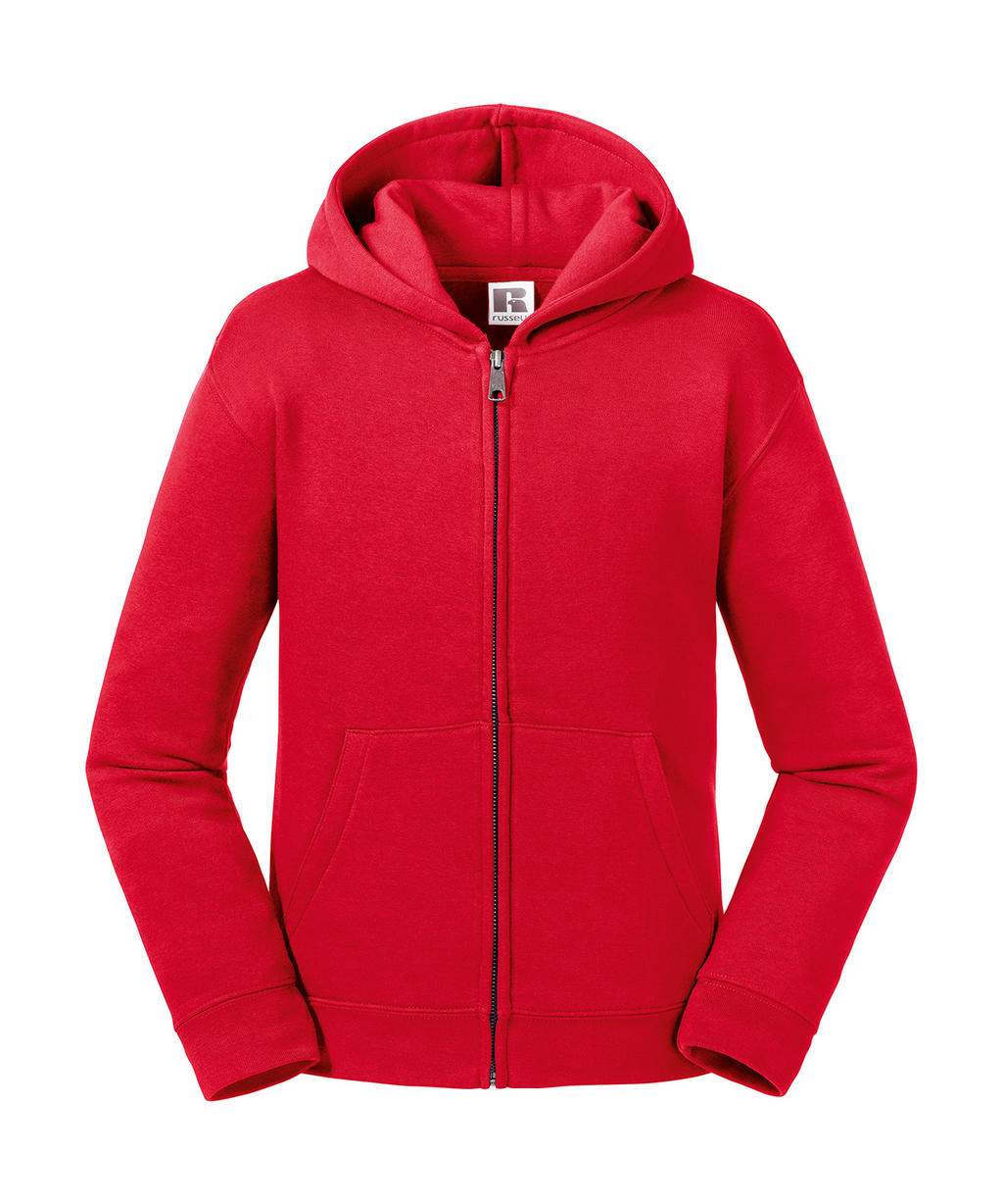  Kids Authentic Zipped Hood Sweat in Farbe Classic Red