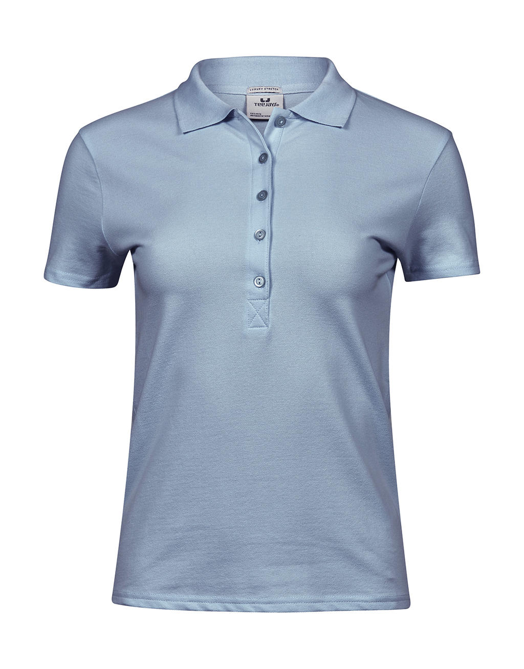  Ladies Luxury Stretch Polo in Farbe Light Blue