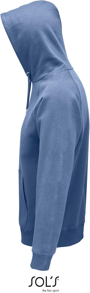 Sweatshirt Stellar Sweatshirt Unisex Mit Kapuze in Farbe blue