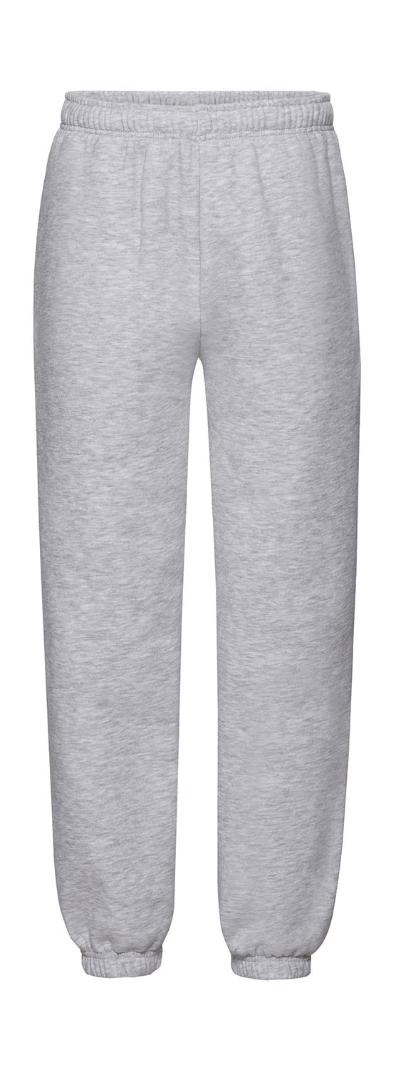 Kids Premium Elasticated Cuff Jog Pants in Farbe Heather Grey