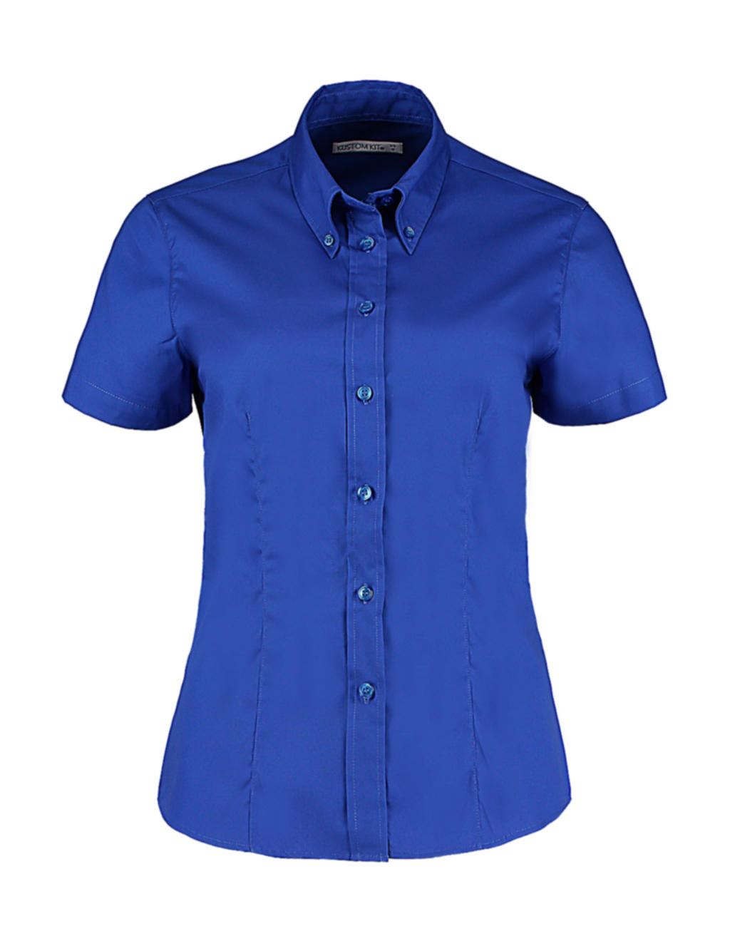  Womens Tailored Fit Premium Oxford Shirt SSL in Farbe Royal