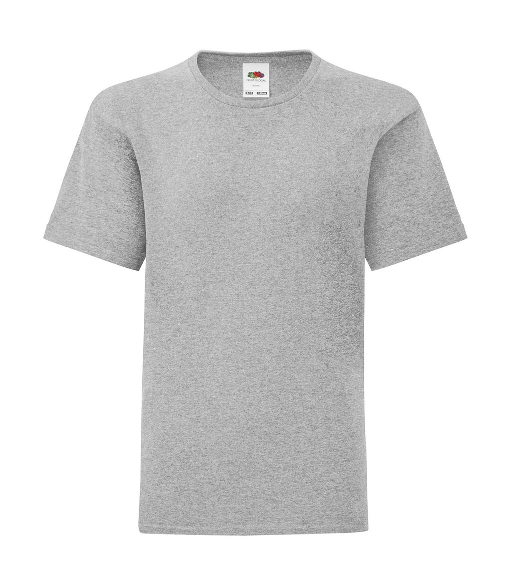  Kids Iconic 150 T in Farbe Heather Grey