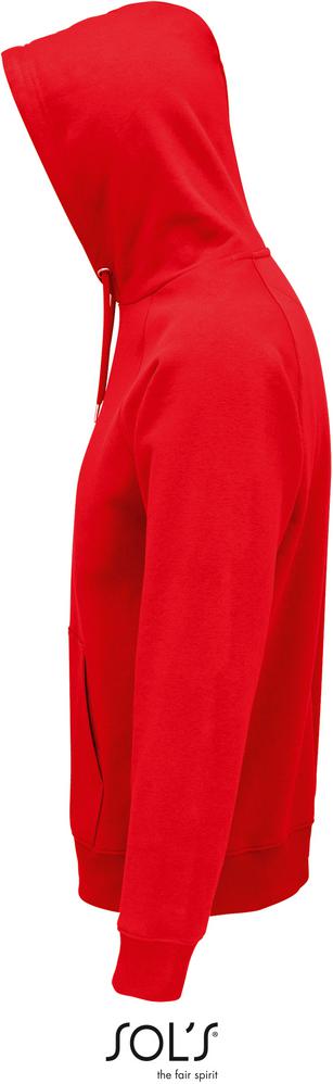 Sweatshirt Stellar Sweatshirt Unisex Mit Kapuze in Farbe red