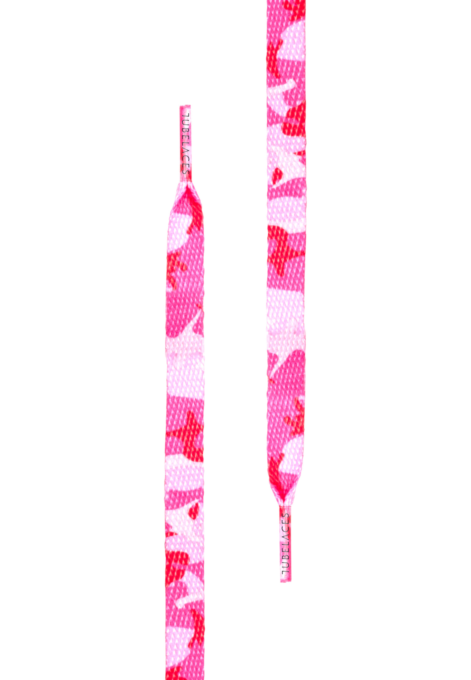 Laces Tubelaces Special Flat in Farbe pink camo