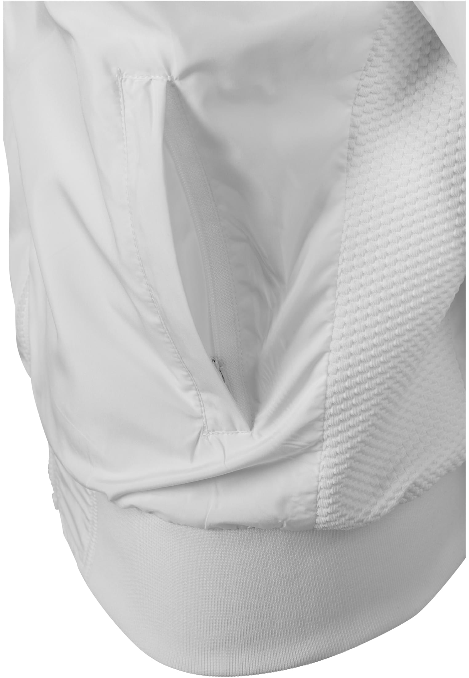 Frauen Ladies Light Bomber Jacket in Farbe white