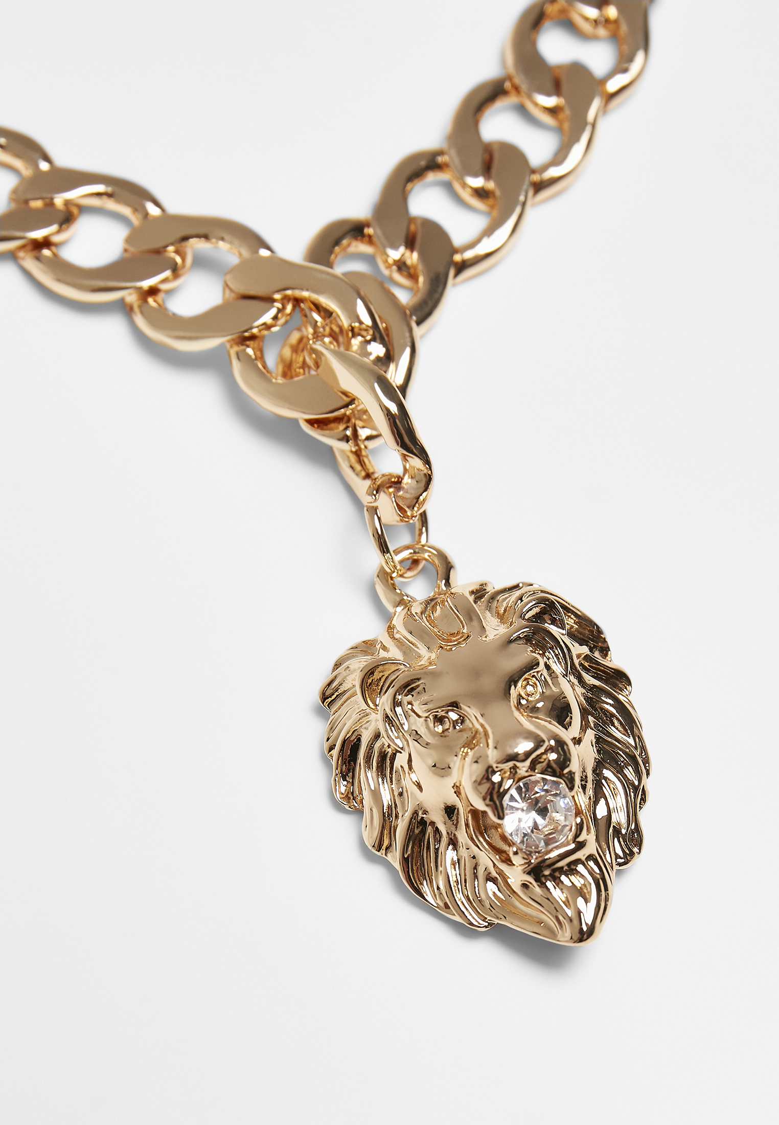 Schmuck Lion Basic Necklace in Farbe gold