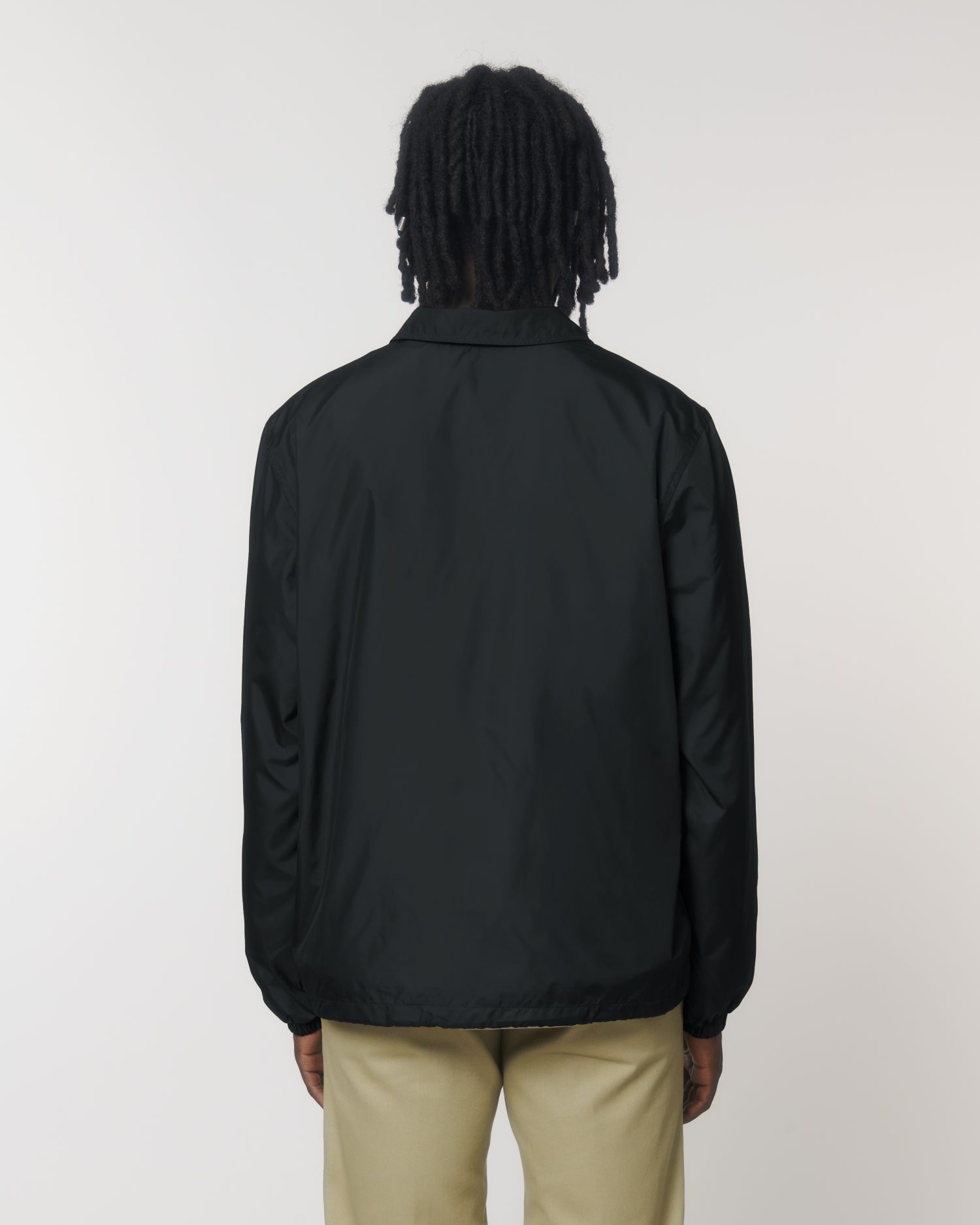 Non Padded Jacket Coacher in Farbe Black