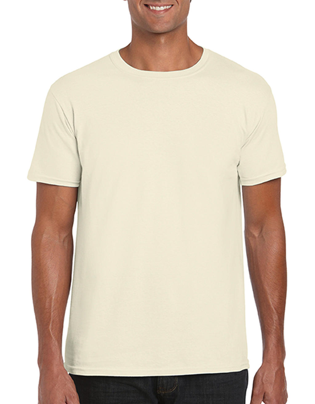  Softstyle? Ring Spun T-Shirt in Farbe Natural