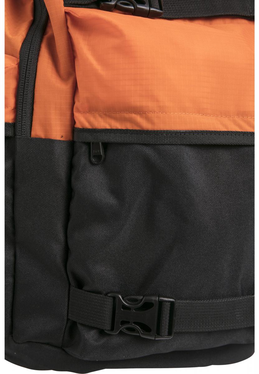 Taschen Backpack Colourblocking in Farbe vibrantorange/black