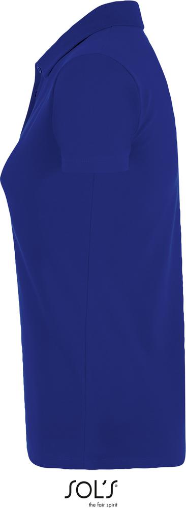 Poloshirt Phoenix Women Damen Cotton-Elasthan Poloshirt in Farbe ultramarine