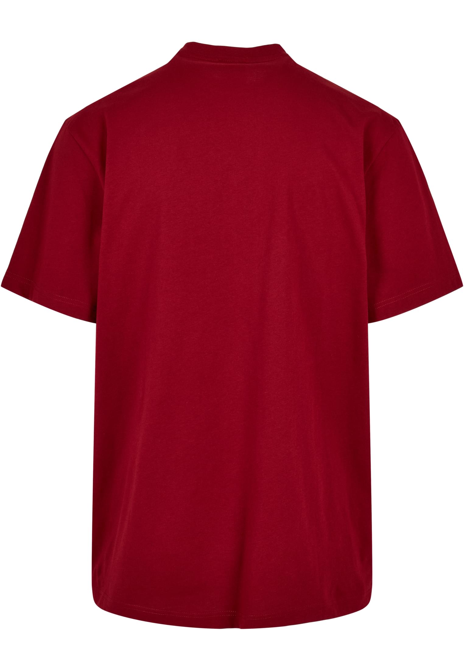 Plus Size Tall Tee in Farbe brickred