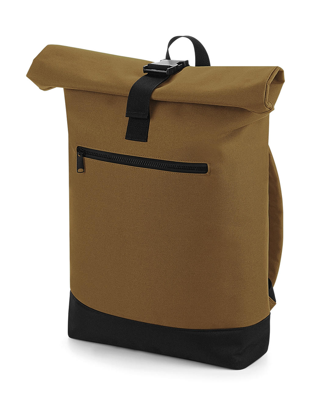 Roll-Top Backpack in Farbe Caramel