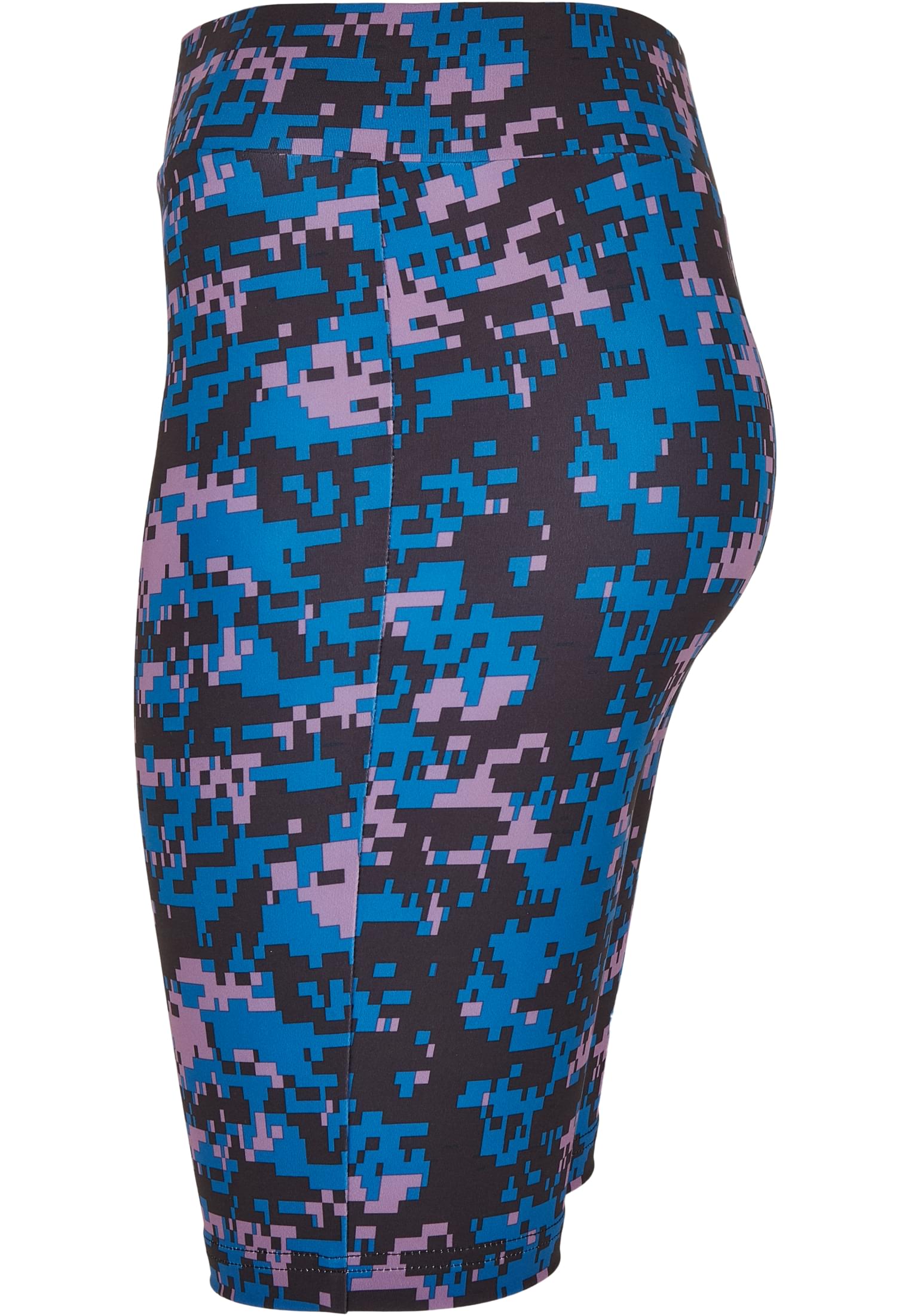 Frauen Ladies High Waist Camo Tech Cycle Shorts in Farbe digital duskviolet camo